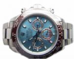 The 50th Anniversary Rolex Daytona Replica Watch Ice Blue / Ceramic bezel 40mm